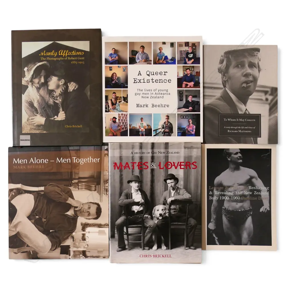SIX PUBLICATIONS: QUEER AND GAY HISTORY OF NZ Image 1++
